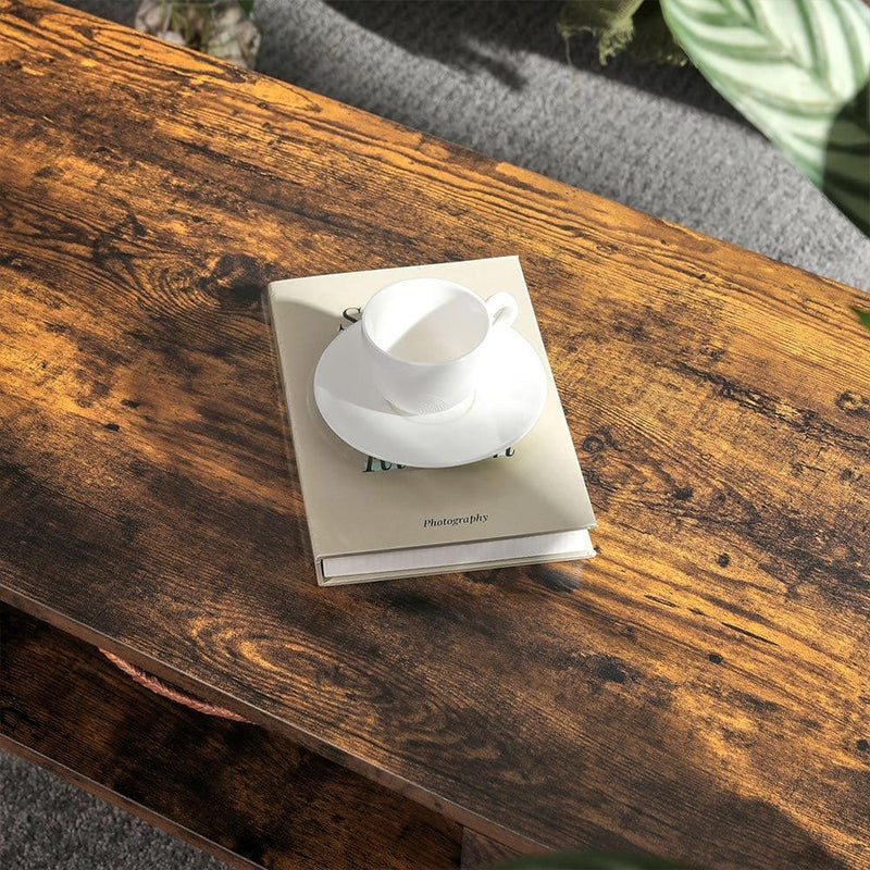 Vasagle Retro Coffee Table with Storage VASAGLE