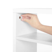 Vasagle White Cube Storage Unit