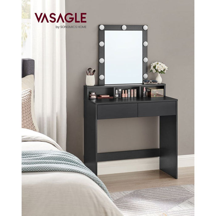 Vasagle Dressing Table with Light Up Mirror and Drawers