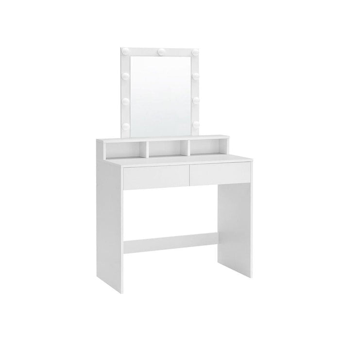 Vasagle Dressing Table with Light Up Mirror and Drawers