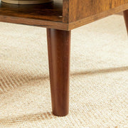 Retro Coffee Table With Storage by Vasagle
