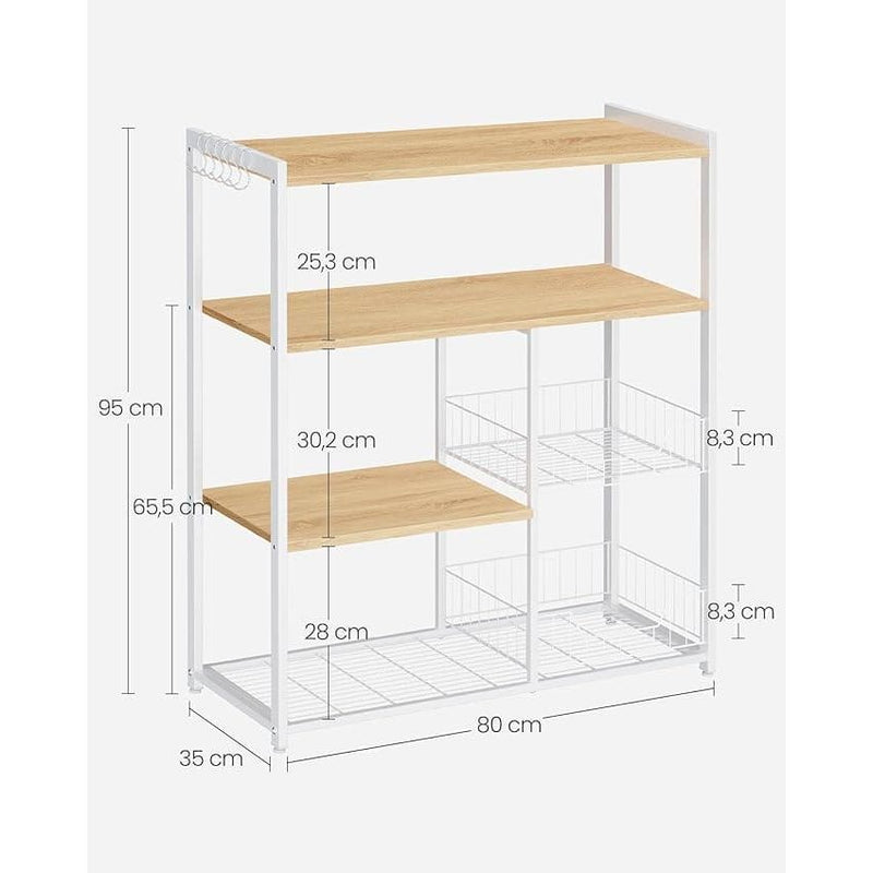 Vasagle Small Kitchen Storage Unit