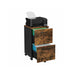 Vasagle 2 Drawer Filing Cabinet With Wheels For Home Office- Rustic Brown and Black