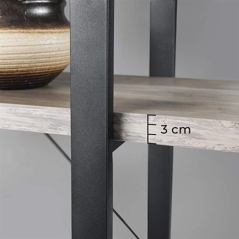 5 Tier Industrial Bookcase by Vasagle