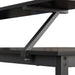 Vasagle Black Corner Computer Desk With Monitor Stand