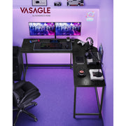 Vasagle Black Corner Desk For Home Office