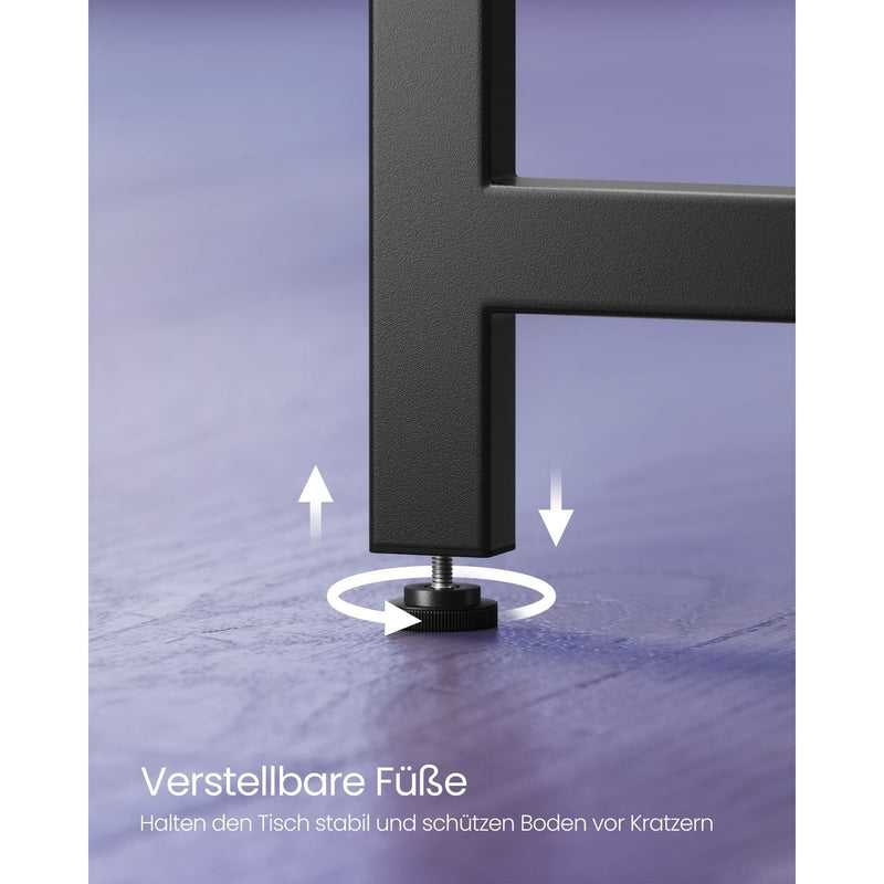 Vasagle Black Corner Desk For Home Office