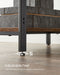 Computer Desk With Shelves 140 cm Wide For Home Office by Vasagle