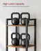Industrial 40cm Wide Bookcase With 6 Shelves by Vasagle