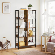 Vasagle Industrial Bookcase With 4 Shelves