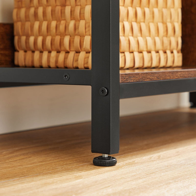 Vasagle Industrial Bookcase With 4 Shelves