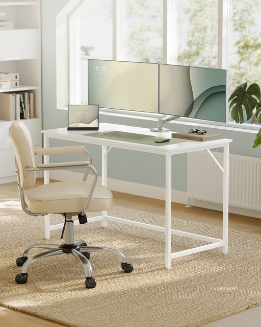 Image of a Small Office Desk White