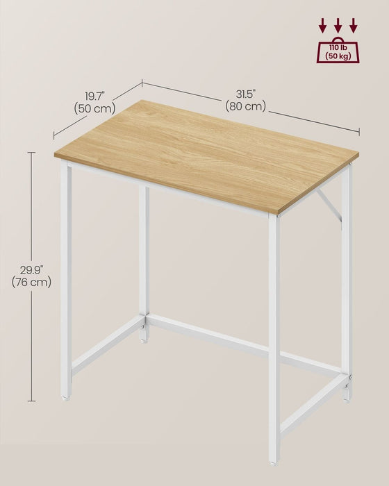 Image of a Small Vasagle Study Desk For Bedroom