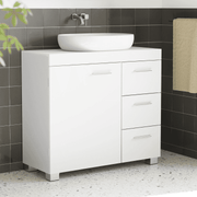 Vasagle White Under Sink Bathroom Cabinet