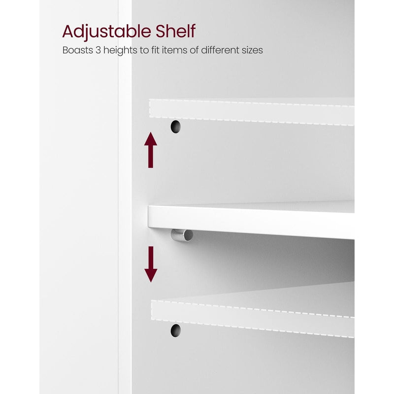 Vasagle White Under Sink Bathroom Cabinet