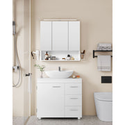 Vasagle White Under Sink Bathroom Cabinet