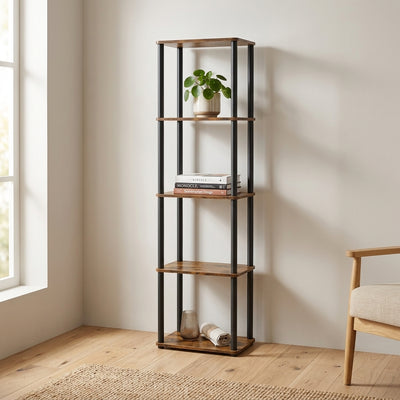 Vasagle bookcase in a living room
