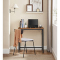 Vasagle Industrial Small Desk For Small Spaces, 80cm Wide