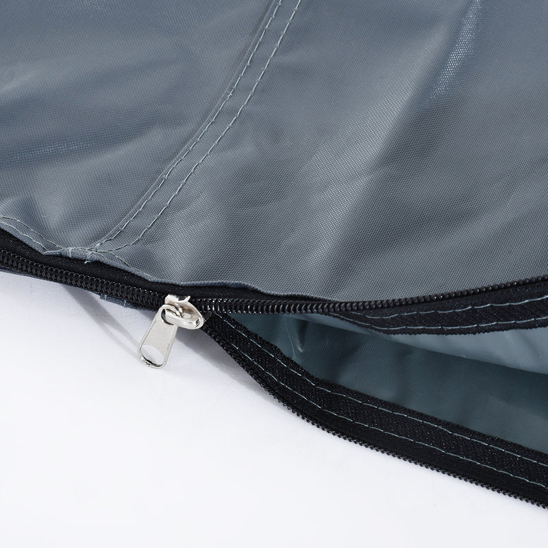 Waterproof Garden Parasol Cover for Year Round Protection Fits Most Outdoor Umbrellas Grey Outsunny