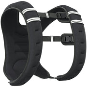5kg Weighted Running Vest With Adjustable Straps and Reflective Safety Strips Grey AOSOM