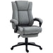 Image of a Grey Executive Office Chair With Wheels