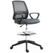 Image of a Grey Vinsetto Ergonomic Mesh Back Drafting Chair. A tall office chair ideal for home office standing desks.