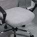 Image of a Grey Vinsetto Ergonomic Mesh High Back Swivel Desk Chair With Wheels, Arms, and Adjustable Height For Office or Home Office.