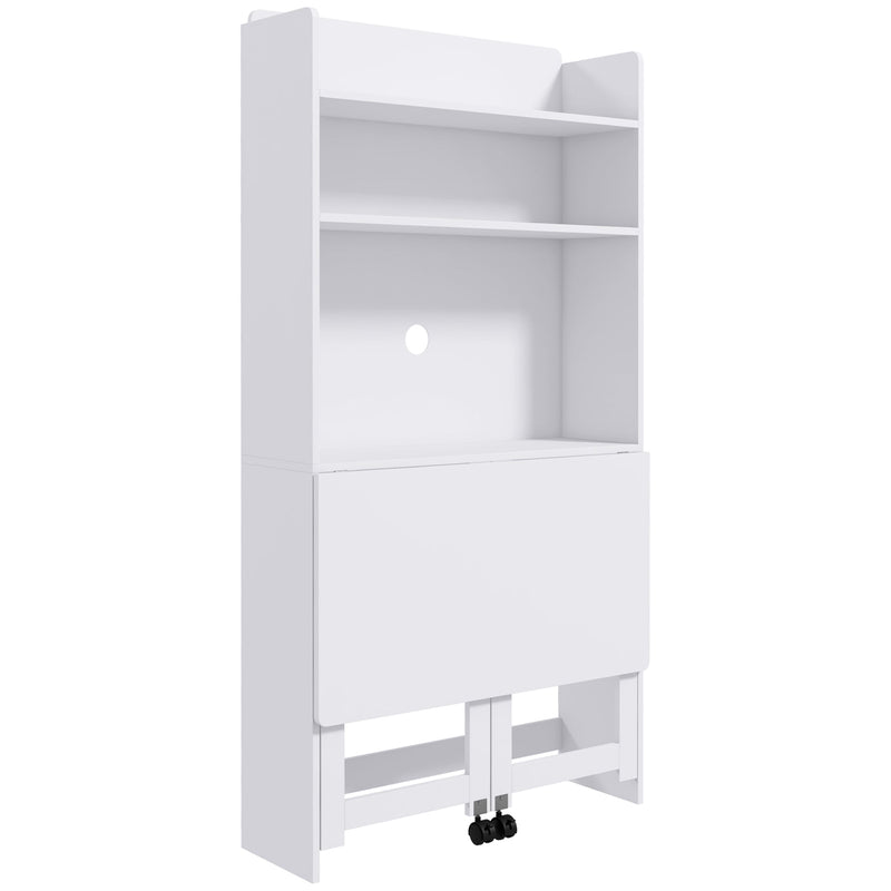 Folding Desk, White