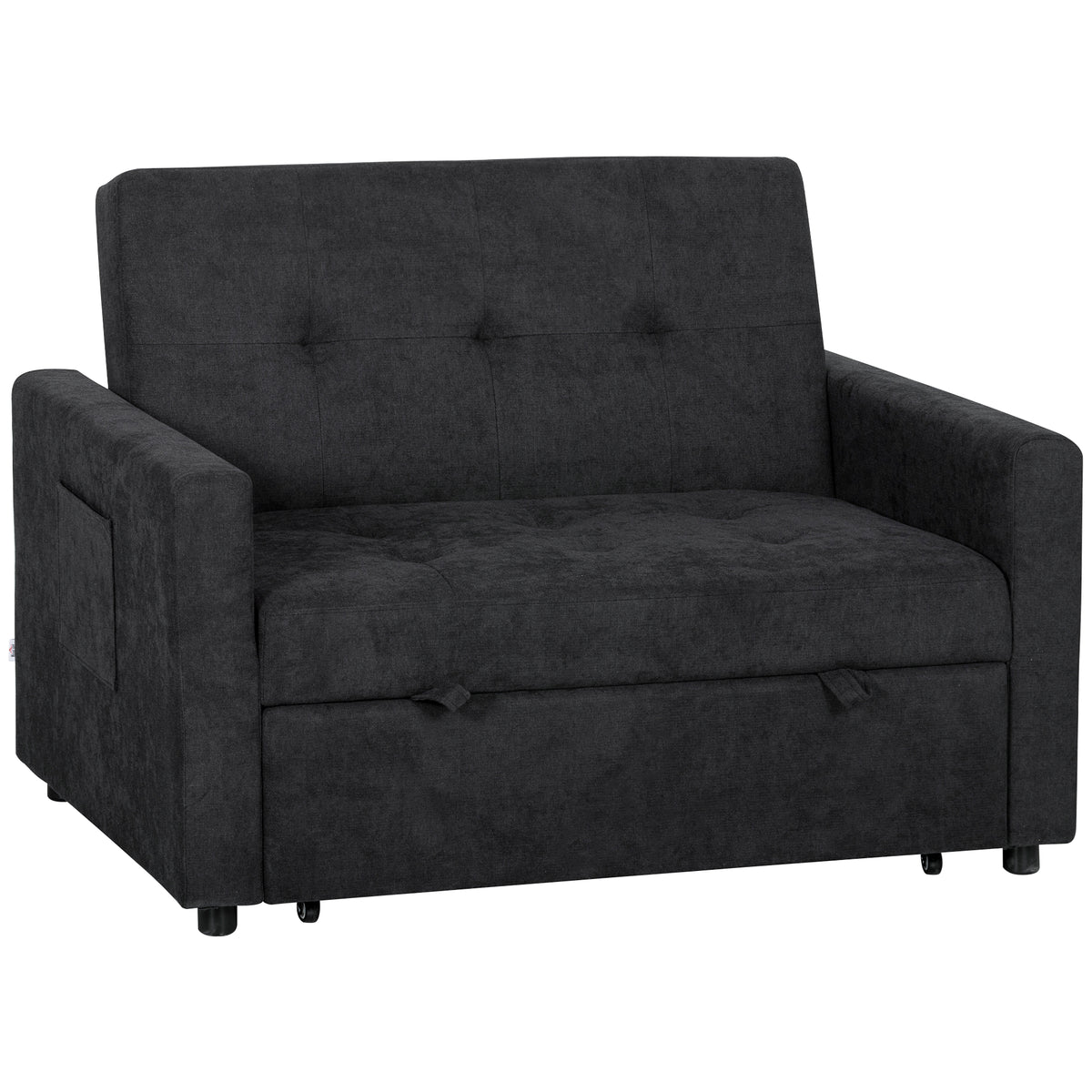 2 Seater Sofa Bed with Adjustable Backrest for Small Spaces | Opal ...