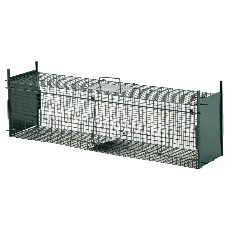 Two Door Live Animal Trap for Rats and Mice Ideal for Humane Capture, Dark Green