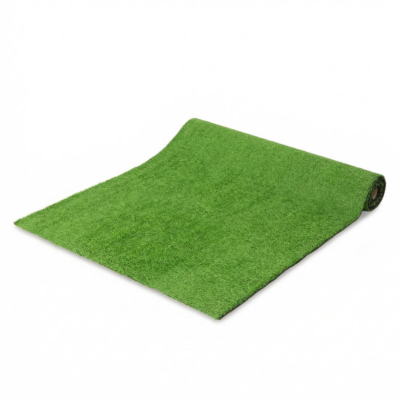 Artificial Grass Roll for Low Maintenance Garden or Patio All Weather Soft Green AOSOM