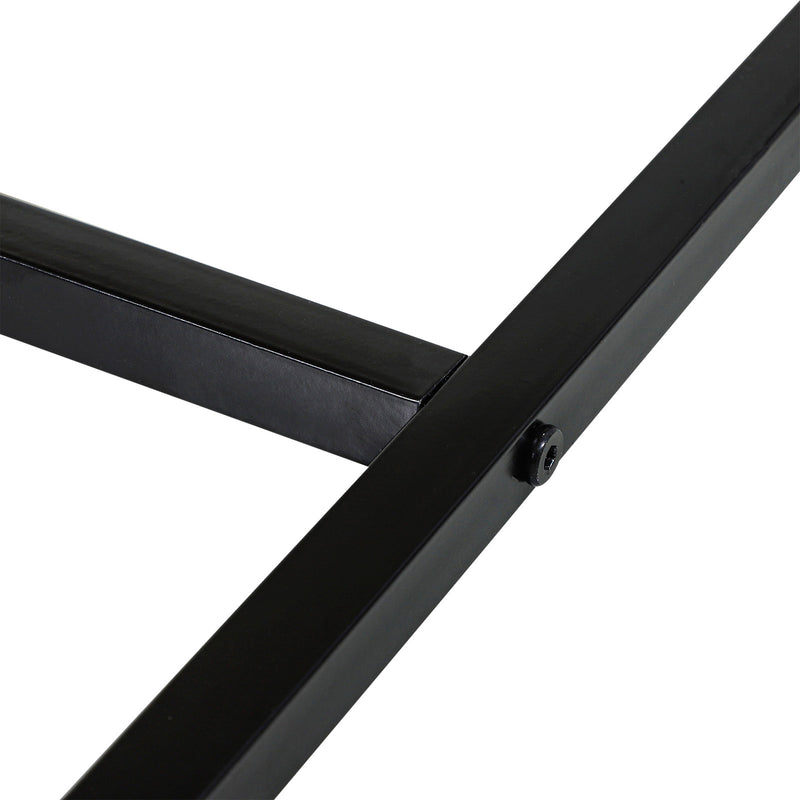 Set of 2 Two Drawer Bedside Tables with Zigzag Design for Bedroom Storage Natural