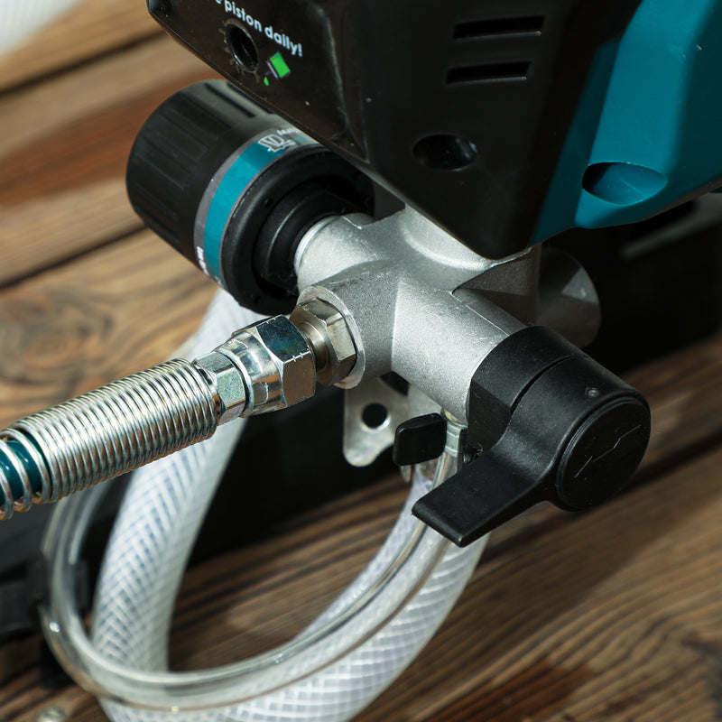 Airless Electric Paint Sprayer for Interior and Exterior DIY Projects 200 Bar by HOMCOM