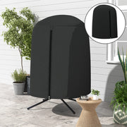 Image of a Waterproof Egg Chair Cover, Black 