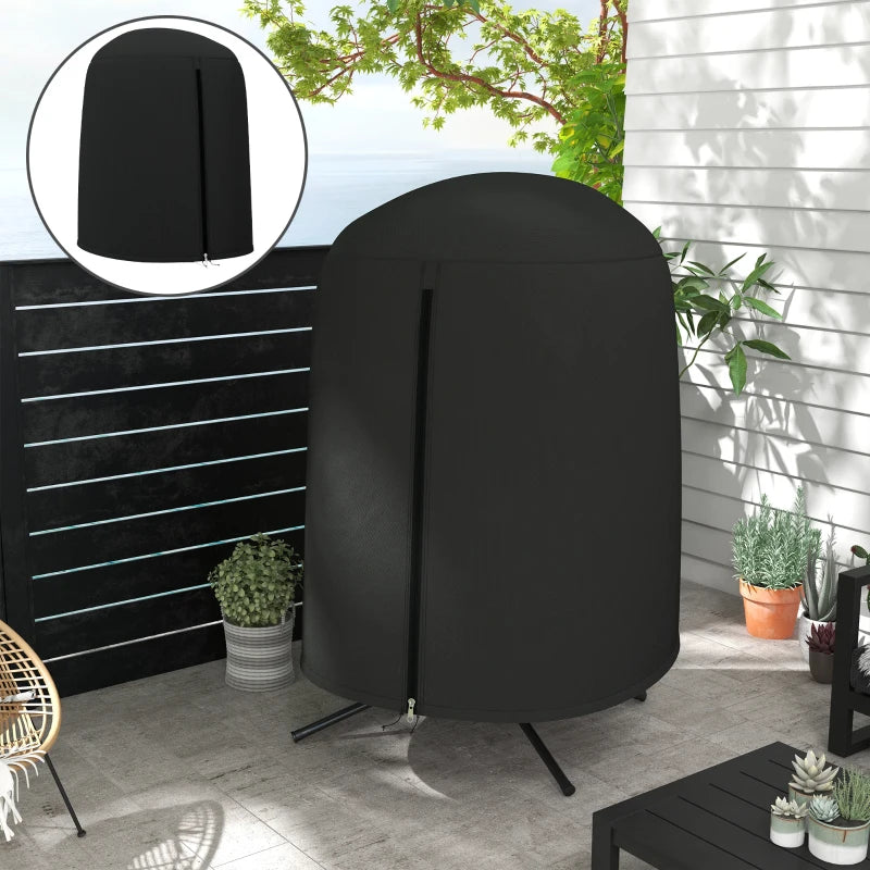 Image of a Waterproof Egg Chair Cover, Black 