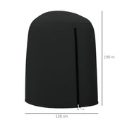 Image of a Waterproof Egg Chair Cover, Black 
