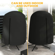 Image of a Waterproof Egg Chair Cover, Black 