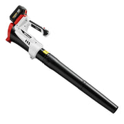 Cordless Leaf Blower for Easy Garden and Patio Clean Up Lightweight White AOSOM