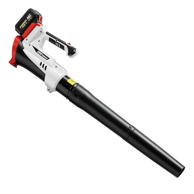 Cordless Leaf Blower for Easy Garden and Patio Clean Up Lightweight White AOSOM