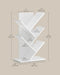 Vasagle Small White 5 Tier Tree Book Case