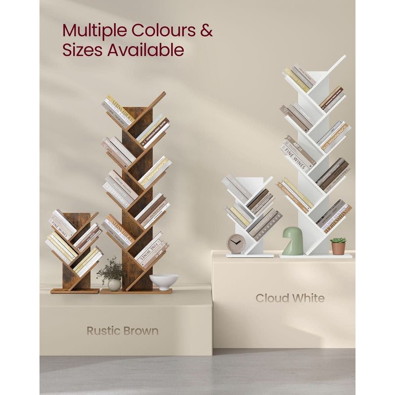 Vasagle Small White 5 Tier Tree Book Case