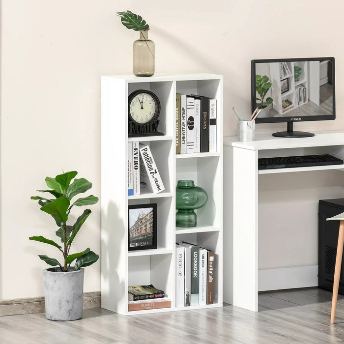 Image of a White Cube Bookcase