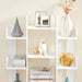 Image of a White Tree Bookcase by Vasagle Furniture.