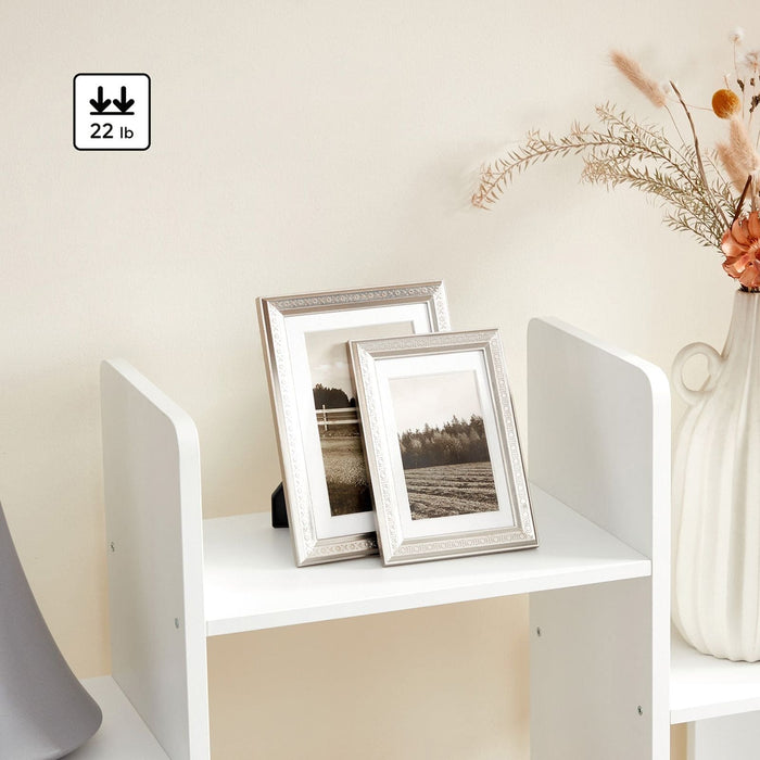 Image of a White Tree Bookcase by Vasagle Furniture.