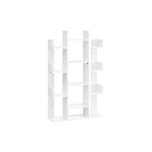 Image of a White Tree Bookcase by Vasagle Furniture.