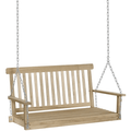 2 Seater Wooden Porch Swing Bench (Swing Bench Only) Outsunny