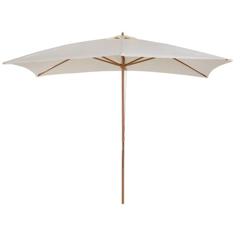 3x2m Large Wooden Patio Parasol
