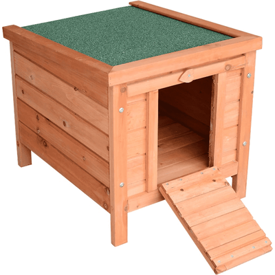 Wooden Rabbit Hutch Pawhut