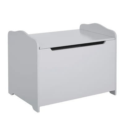 Wooden Toy Box With Seat Homcom