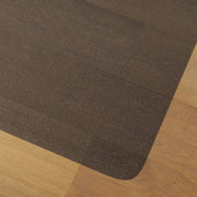Non Slip Chair Mat for Hard Floors Protects Wood and Tile Ideal for Office Use Black